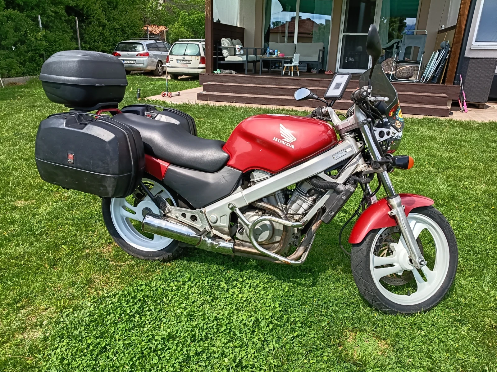 Honda Ntv, снимка 3 - Мотоциклети и мототехника - 54495579