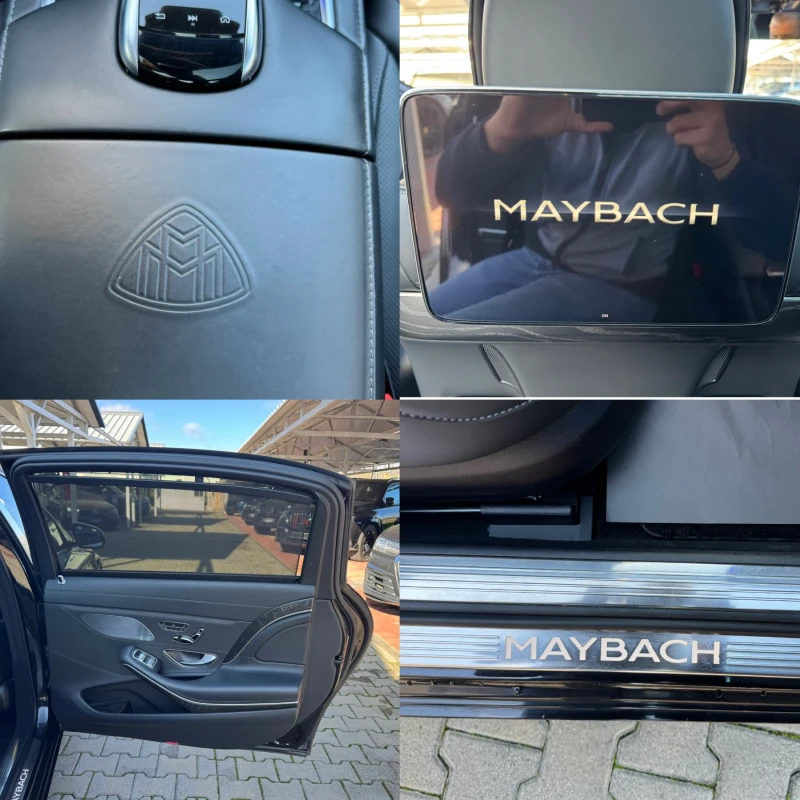 Mercedes-Benz S 560 MAYBACH#4MAT#DESIGNO#Bi-COLOR#FULL FULL, снимка 17 - Автомобили и джипове - 52583109