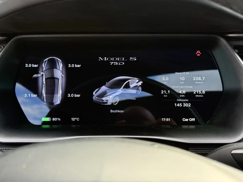 Tesla Model S 75 D, снимка 7 - Автомобили и джипове - 53344700
