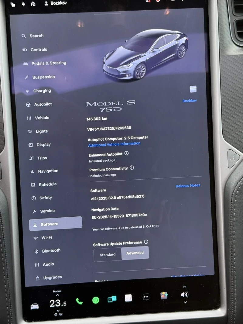 Tesla Model S 75 D, снимка 9 - Автомобили и джипове - 53344700