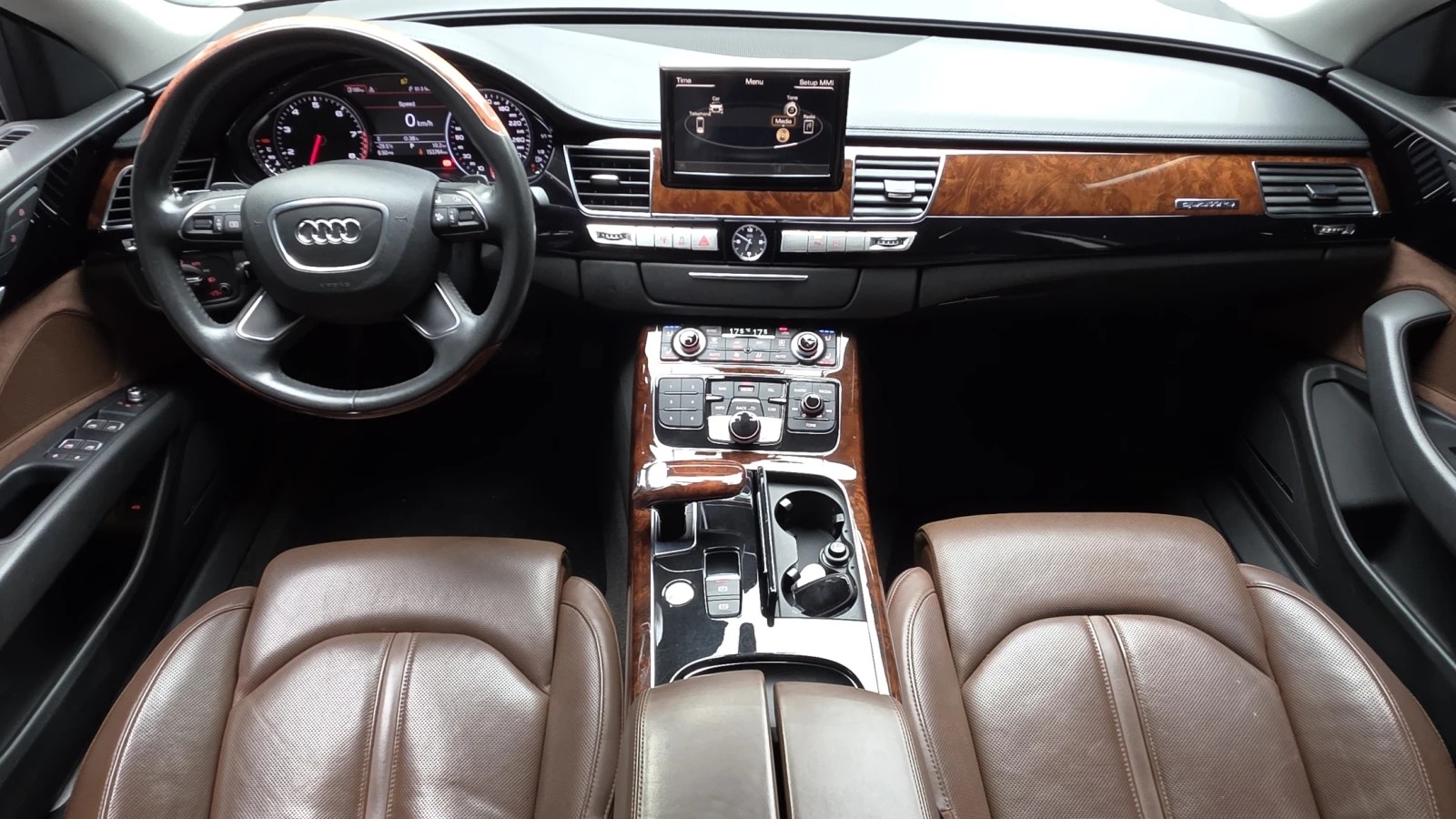 Audi A8 4.2 PRESTIGE 360/EKPAHИ/PANORAMA/ОБДУХ/ПОДГРЕВ/, снимка 5 - Автомобили и джипове - 55190630