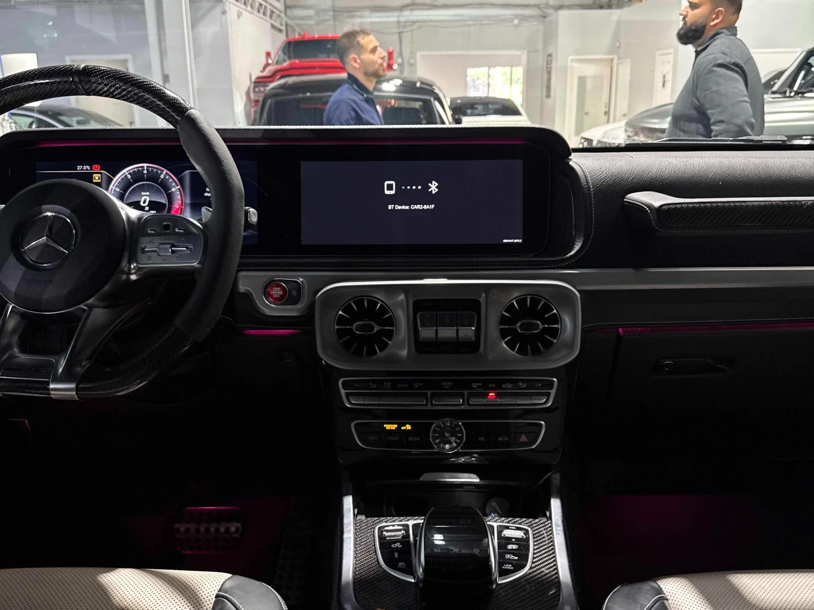Mercedes-Benz G 63 AMG DESIGNO* 360VIEW* �����* WIDESCREEN* BURMERSTER | Mobile.bg � ����������� 9