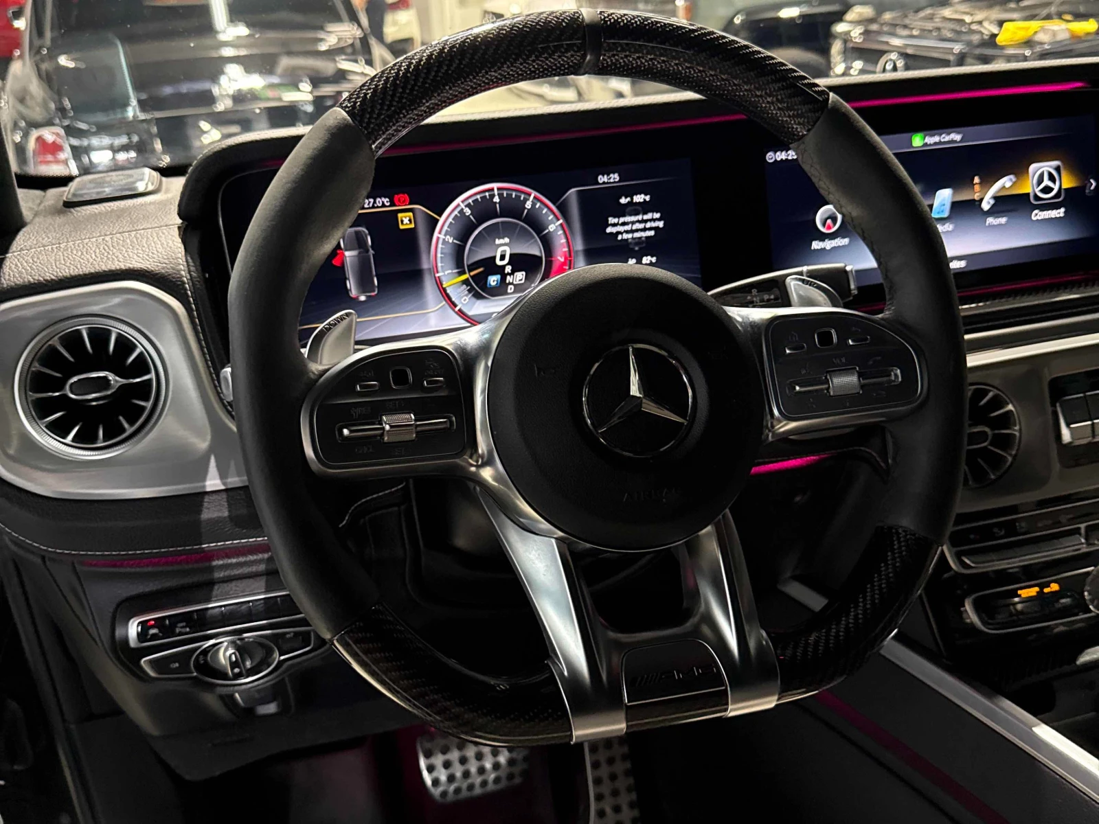 Mercedes-Benz G 63 AMG DESIGNO* 360VIEW* �����* WIDESCREEN* BURMERSTER | Mobile.bg � ����������� 10
