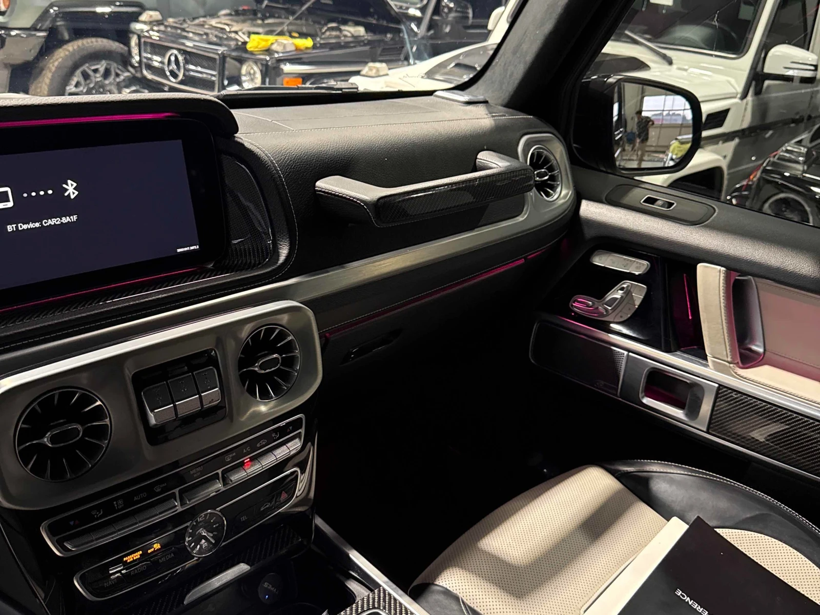 Mercedes-Benz G 63 AMG DESIGNO* 360VIEW* �����* WIDESCREEN* BURMERSTER | Mobile.bg � ����������� 12