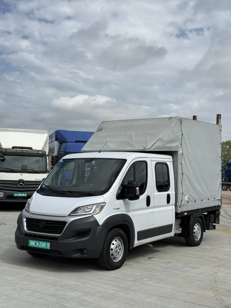 Fiat Ducato 2.3 Tdi - 7 местен, бордови с падащ борд, снимка 6 - Бусове и автобуси - 49997327