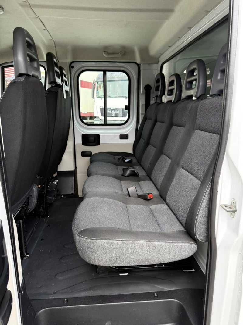 Fiat Ducato 2.3 Tdi - 7 местен, бордови с падащ борд, снимка 10 - Бусове и автобуси - 49997327