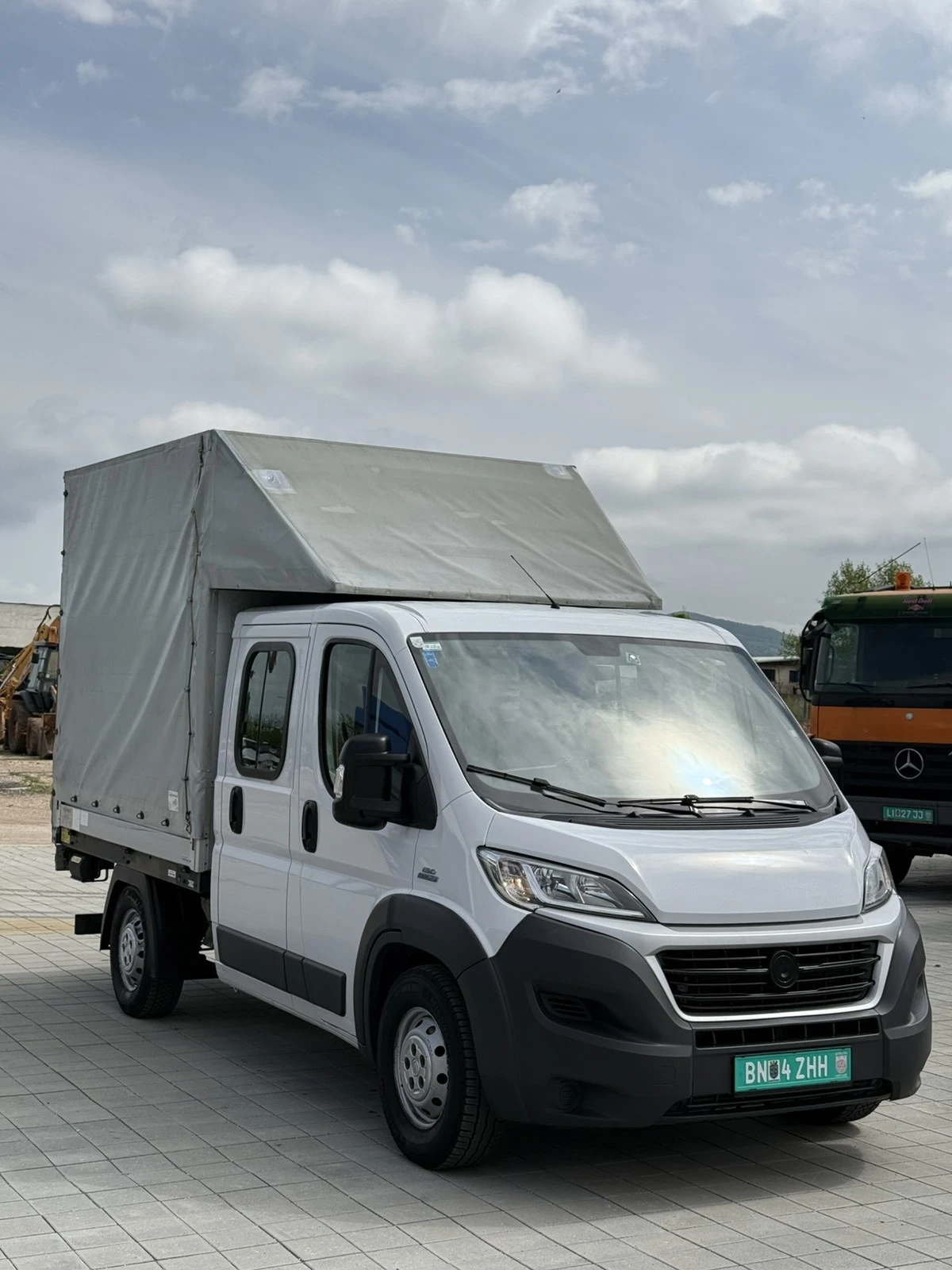 Fiat Ducato 2.3 Tdi - 7 местен, бордови с падащ борд, снимка 1