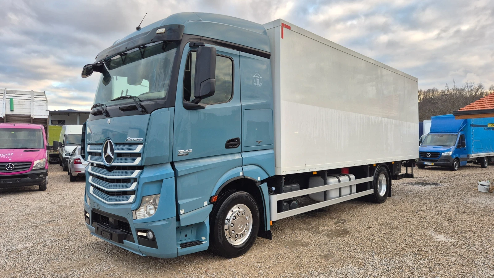 Mercedes-Benz Actros 1842* ХЛАДИЛЕН* MITSUBISHI* ЕВРО6* ШВЕЙЦАРИЯ* , снимка 1