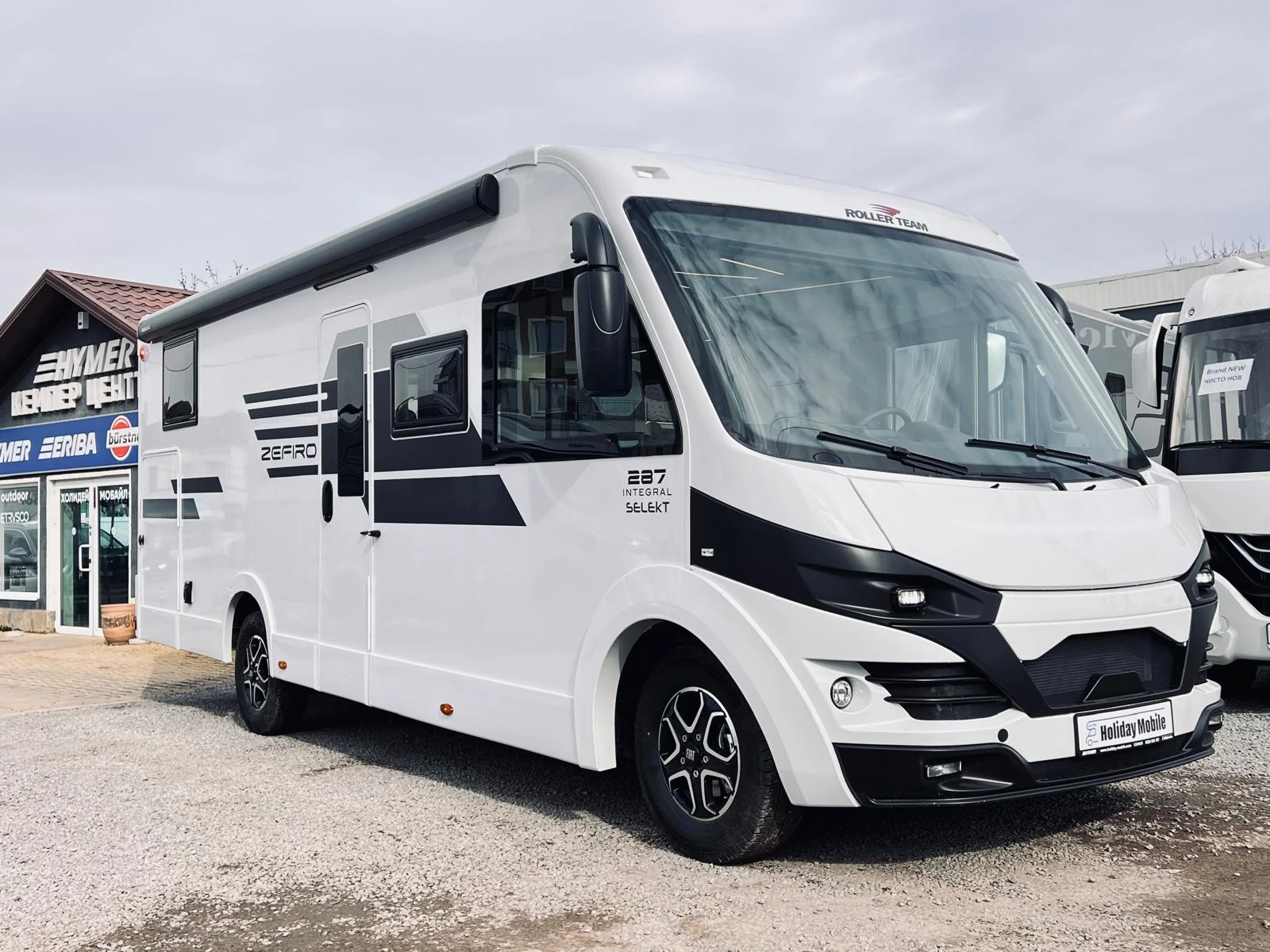 Кемпер ROLLER TEAM ZEFIRO 287 ТОП МОДЕЛ KЛИМАТИК WEBASTO СОЛАР, снимка 1