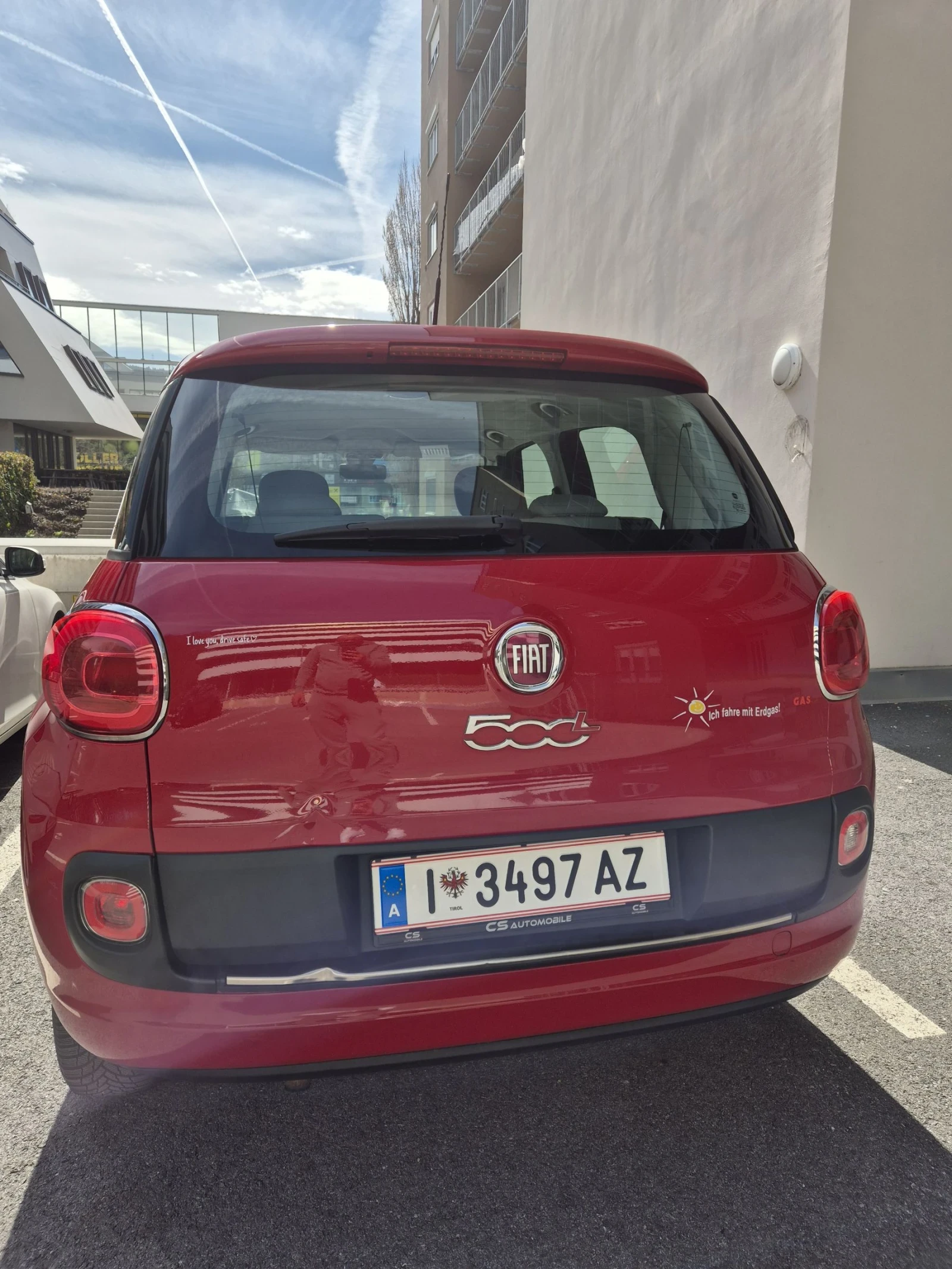 Fiat 500L TwinAir Turbo Бензин-Метан , снимка 3 - Автомобили и джипове - 54114027