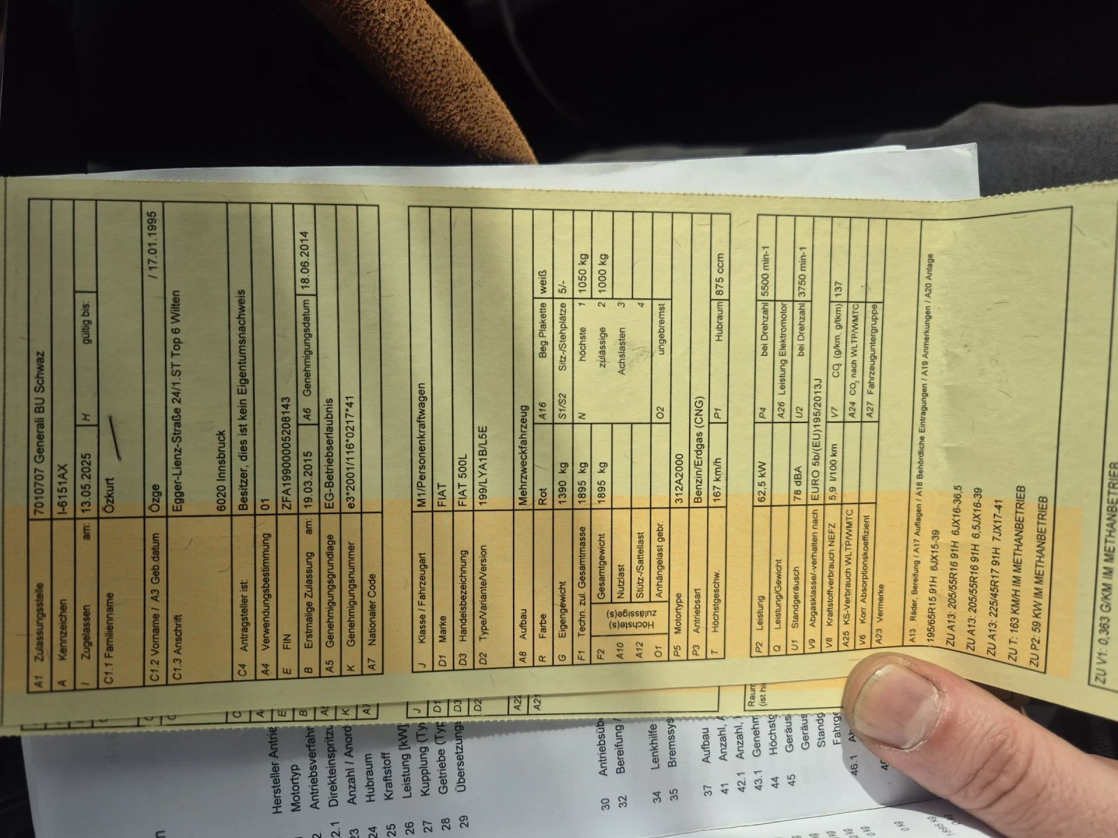 Fiat 500L TwinAir Turbo Бензин-Метан , снимка 12 - Автомобили и джипове - 54114027