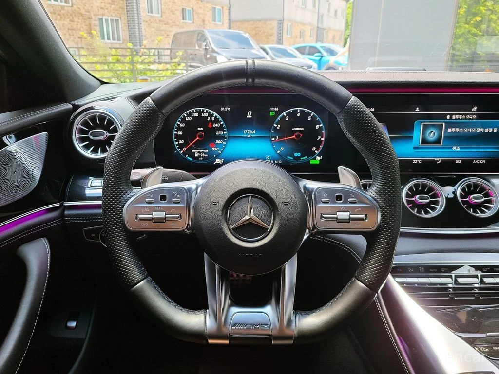 Mercedes-Benz AMG GT 43* 4MATIC+ * BURMESTER* ПОДГРЕВ* ОБДУХВАНЕ* 360КА, снимка 10 - Автомобили и джипове - 56075171