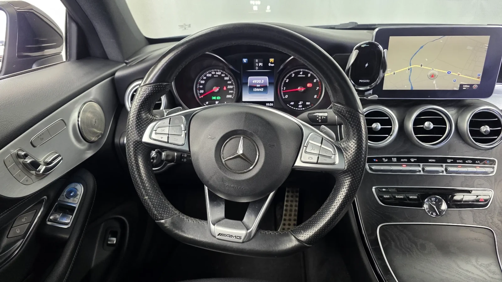 Mercedes-Benz C 200 AMG 43 PKG * КРАЙНА ЦЕНА* FULL MAX, снимка 9 - Автомобили и джипове - 56129126