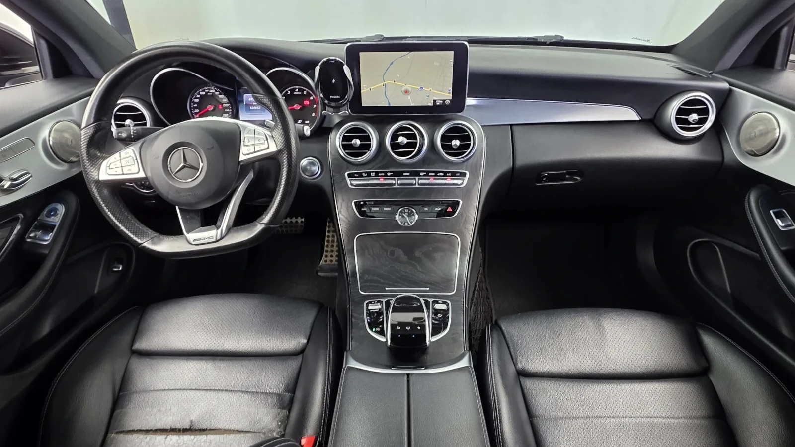 Mercedes-Benz C 200 AMG 43 PKG * КРАЙНА ЦЕНА* FULL MAX, снимка 8 - Автомобили и джипове - 56129126