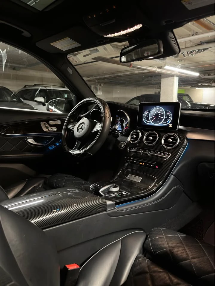 Mercedes-Benz GLC 43 AMG * DESIGNO* NO ACCIDENT* FULL SERVICE REC* АВТОКРЕД, снимка 10 - Автомобили и джипове - 54862208