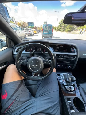 Обява за продажба на Audi A5 CABRIO//QUATTRO//ОБУДХ.//B&O//8ZF//86000КМ.РЕАЛНИ ~30 999 лв. - изображение 5