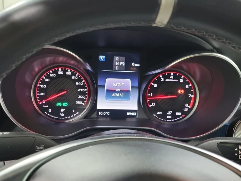 Mercedes-Benz C 63 AMG / COUPE / BURMESTER / CARFAX, снимка 12 - Автомобили и джипове - 53342670