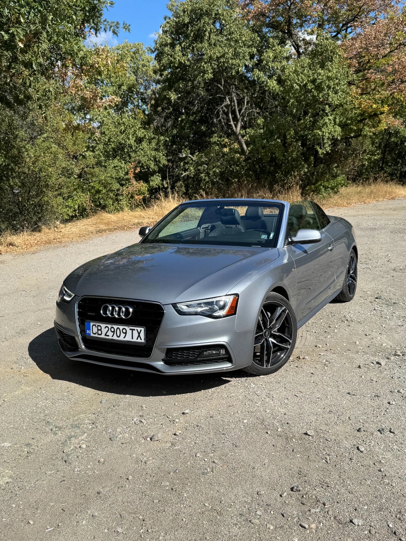 Audi A5 CABRIO//QUATTRO//ОБУДХ.//B&O//8ZF//86000КМ.РЕАЛНИ - изображение 3