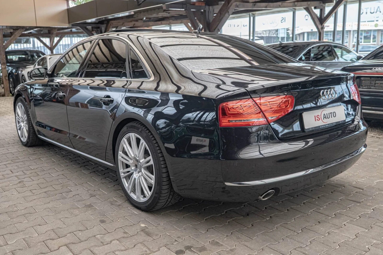 Audi A8 4.2TDI/Алкантар/Шибедах/Обдухване/Bose/Камера - изображение 5