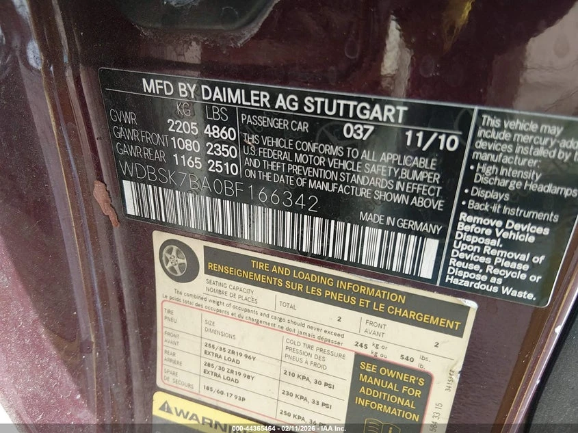 Mercedes-Benz SL 500 550 * Крайна цена до БГ* , снимка 9 - Автомобили и джипове - 53979561