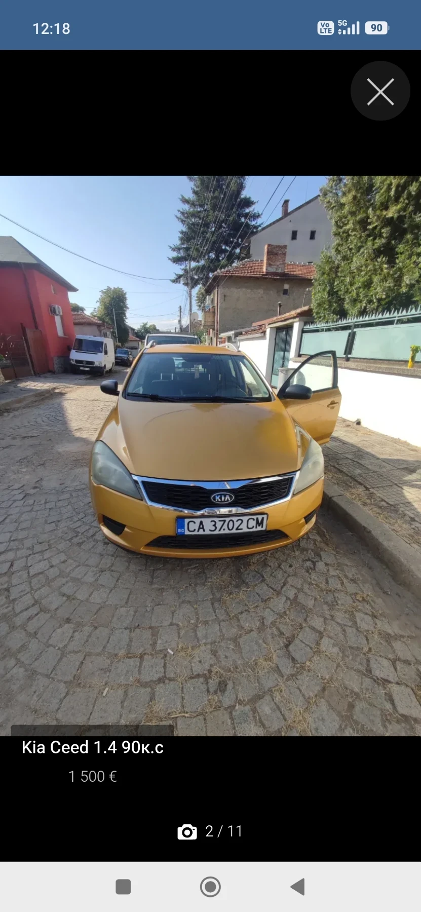 Kia Ceed, снимка 2 - Автомобили и джипове - 56194284