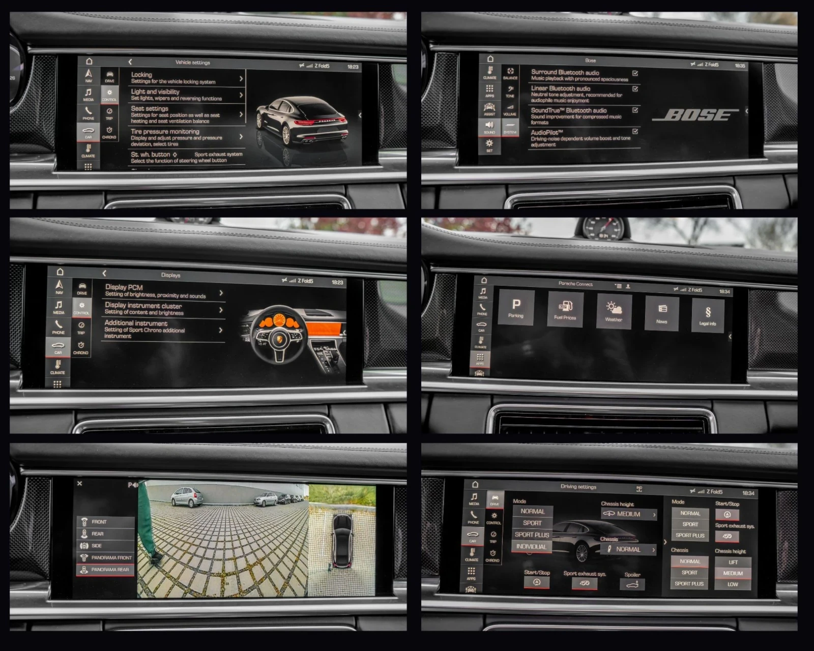 Porsche Panamera 4S/4x4/CHRONO/CARBON, снимка 16 - Автомобили и джипове - 54261598