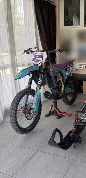 ����� �� �������� �� Suzuki Rmz 450