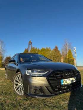 Audi A8 LONG* MATRIX* B&O* PANO* HUD* NAVI, снимка 1