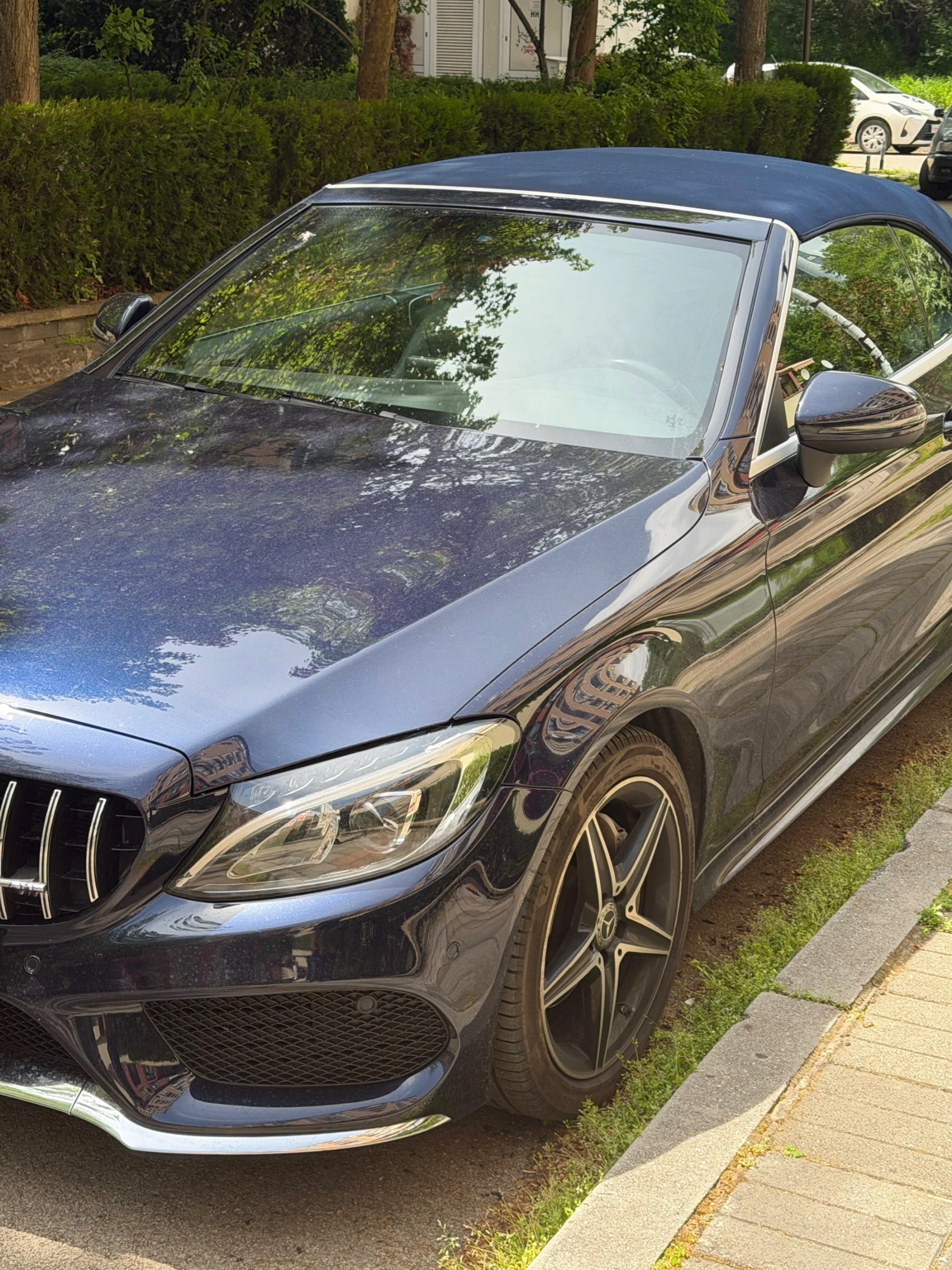 Mercedes-Benz C 200 Кабриолет, снимка 3 - Автомобили и джипове - 54507559