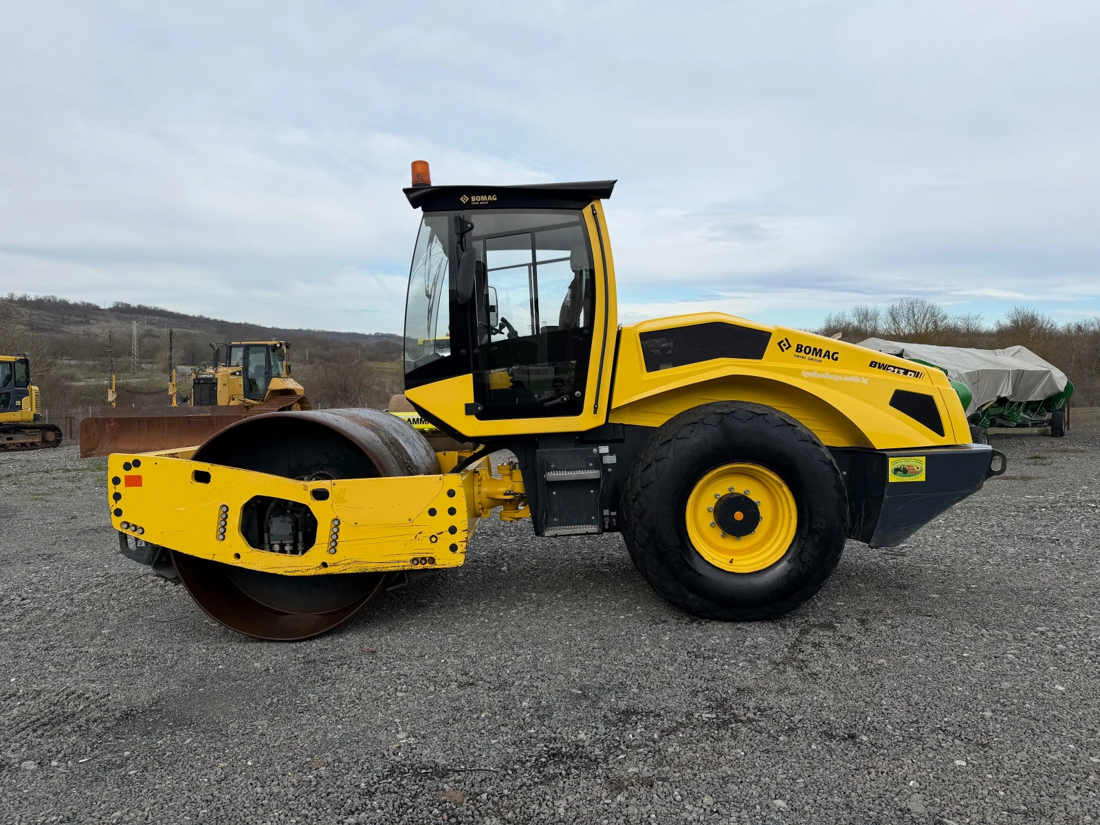 Валяк BOMAG BW 213 D ЛИЗИНГ, снимка 4 - Индустриална техника - 52310421