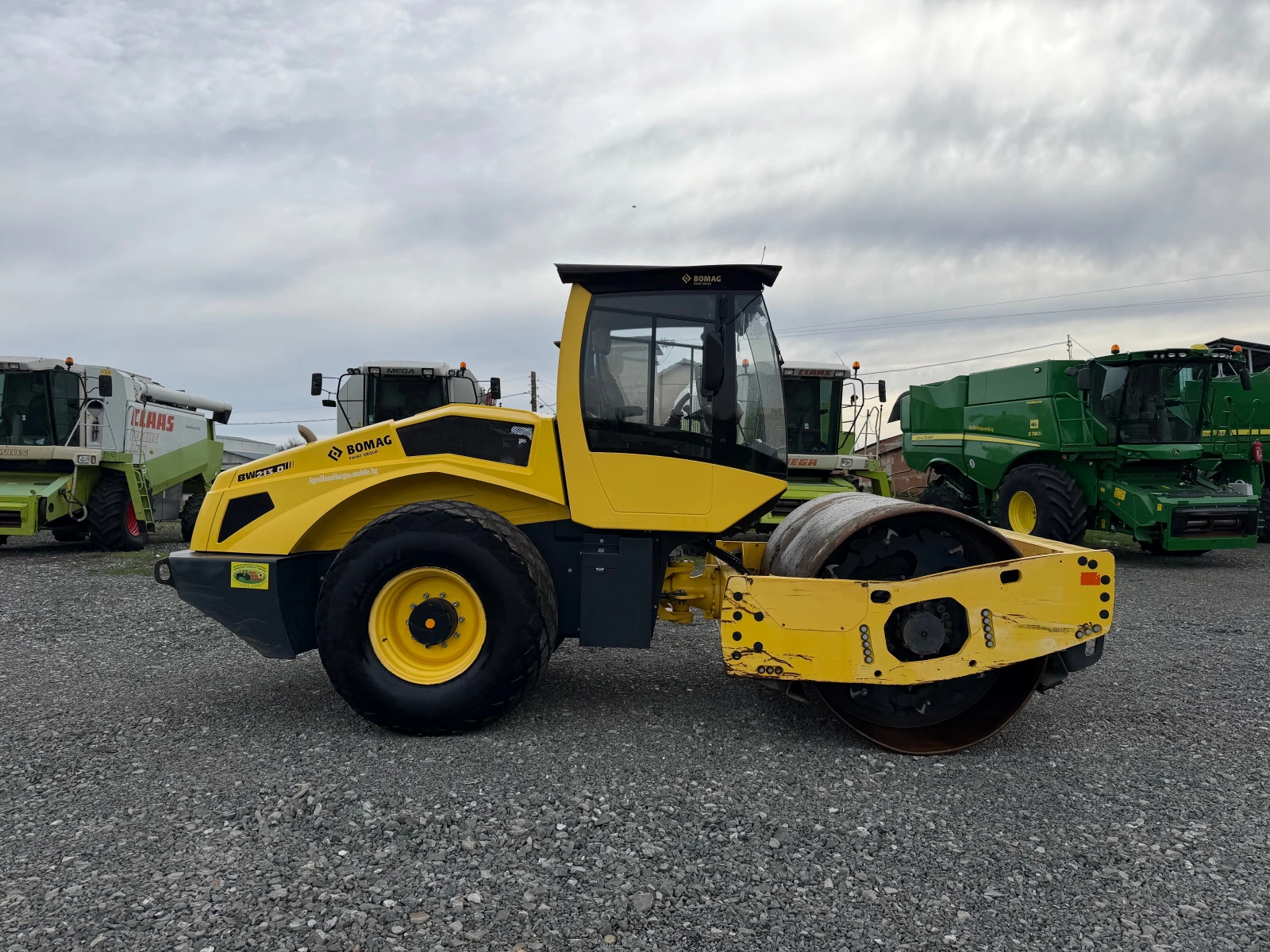 Валяк BOMAG BW 213 D ЛИЗИНГ, снимка 8 - Индустриална техника - 52310421
