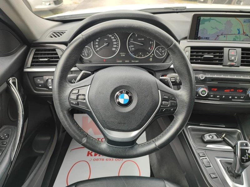 BMW 320 2.0D XDRIVE LUXURY 4X4 LED BIXENON 8 SKOROSTI, снимка 14 - Автомобили и джипове - 45142058