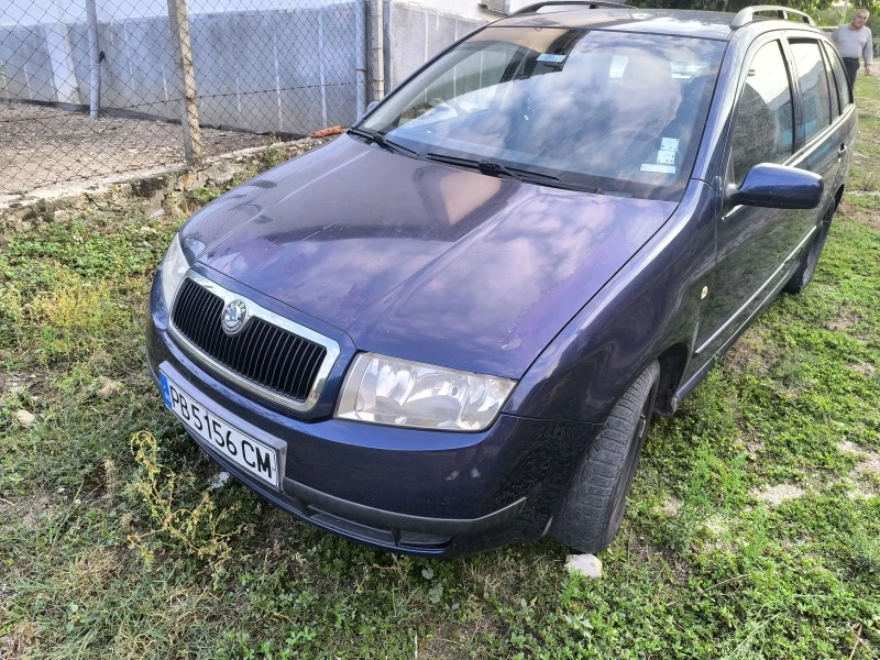 Skoda Fabia 1.4 с газ, снимка 1 - Автомобили и джипове - 47369532