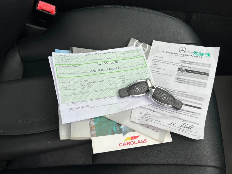 Mercedes-Benz C 220 CDI, AMG LINE, PANORAMA, FULL SERVICE!!!, снимка 13 - Автомобили и джипове - 53444012