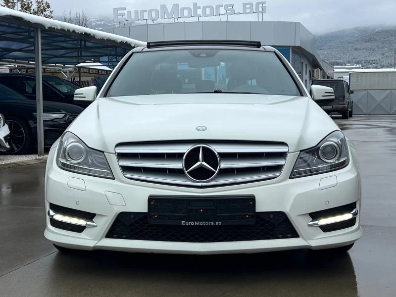 Mercedes-Benz C 220 CDI, AMG LINE, PANORAMA, FULL SERVICE!!!, снимка 2 - Автомобили и джипове - 53444012