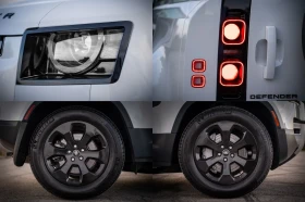 Land Rover Defender P400* 80хил.км* X-DINAMYC* MERIDIAN* HYBRID* PANOR, снимка 12