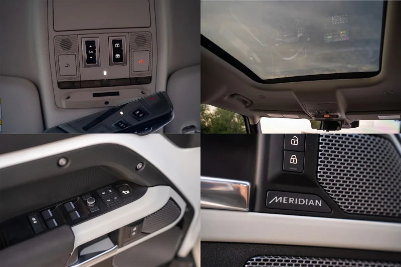 Land Rover Defender P400* 80хил.км* X-DINAMYC* MERIDIAN* HYBRID* PANOR, снимка 16 - Автомобили и джипове - 52665261