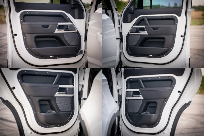 Land Rover Defender P400* 80хил.км* X-DINAMYC* MERIDIAN* HYBRID* PANOR, снимка 13 - Автомобили и джипове - 52665261