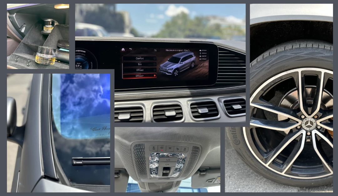 Mercedes-Benz GLS 400 d 4Matic AMG63 / Rear Tablet / OFFROAD+ / 2хДжанти, снимка 16 - Автомобили и джипове - 55088632