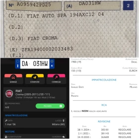 Fiat Croma 1.9JTDm АВТОМАТИК, снимка 15