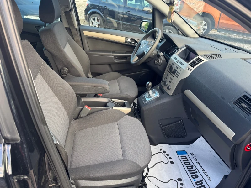 Opel Zafira 1.8i AVT 141k.c ГАЗОВ ИНЖ 128000км. КЛИМАТР, снимка 9 - Автомобили и джипове - 52402231