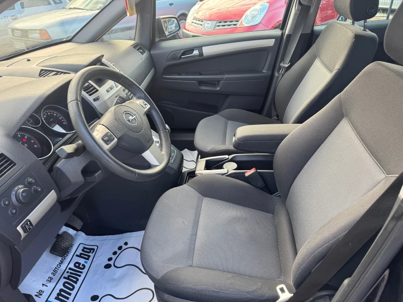 Opel Zafira 1.8i AVT 141k.c ГАЗОВ ИНЖ 128000км. КЛИМАТР, снимка 14 - Автомобили и джипове - 52402231