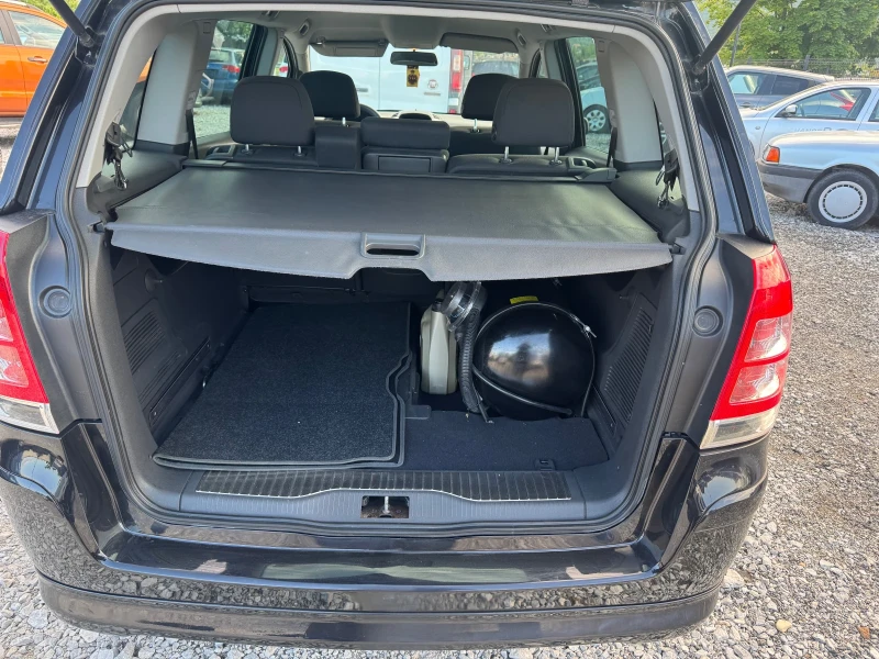 Opel Zafira 1.8i AVT 141k.c ГАЗОВ ИНЖ 128000км. КЛИМАТР, снимка 12 - Автомобили и джипове - 52402231