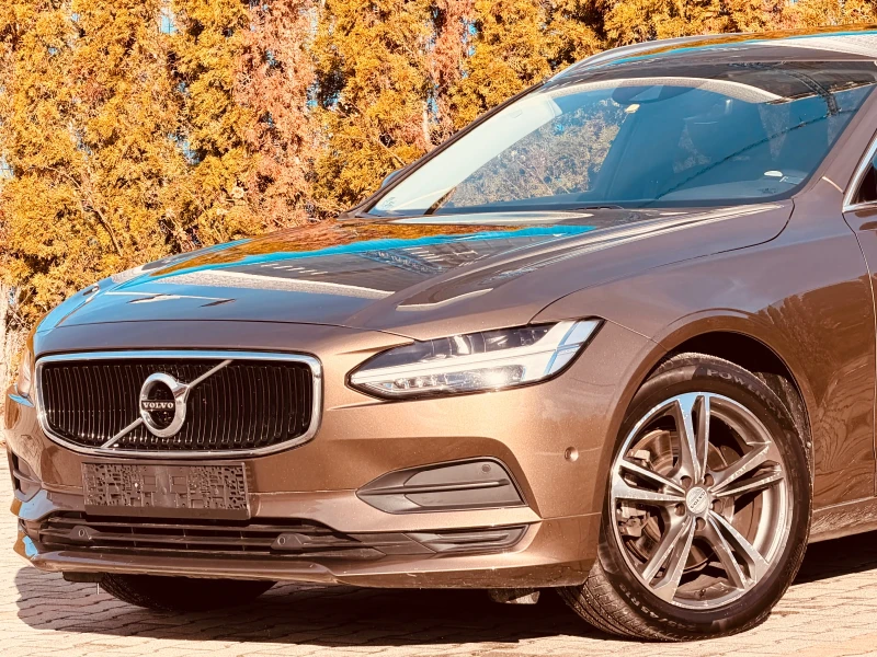 Volvo V90 2.0d-190KC-АВТОМАТ-КОЖА-LED-ЗОНИ-УНИКАЛНА-199Х.КМ-, снимка 2 - Автомобили и джипове - 53051058