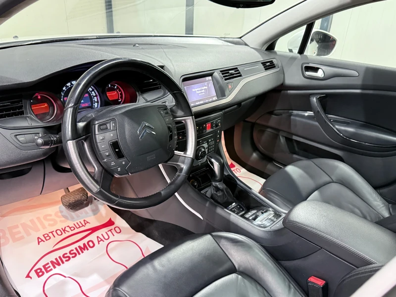 Citroen C5 * 2.2HDI* ПОДГРЕВ* ПАМЕТ* МАСАЖ* ПАНОРАМА* , снимка 7 - Автомобили и джипове - 53455830