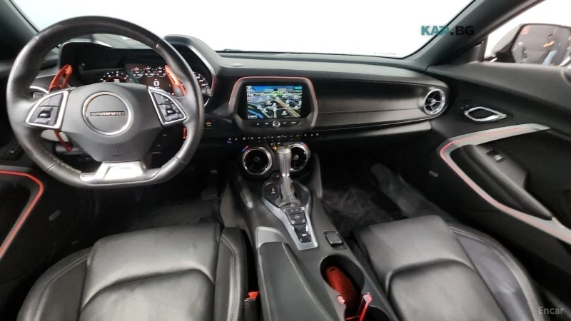 Chevrolet Camaro Chevrolet Camaro SS* 6.2* КОЖА* ПОДГРЕВ* ОБДУХВАНЕ, снимка 16 - Автомобили и джипове - 55338753