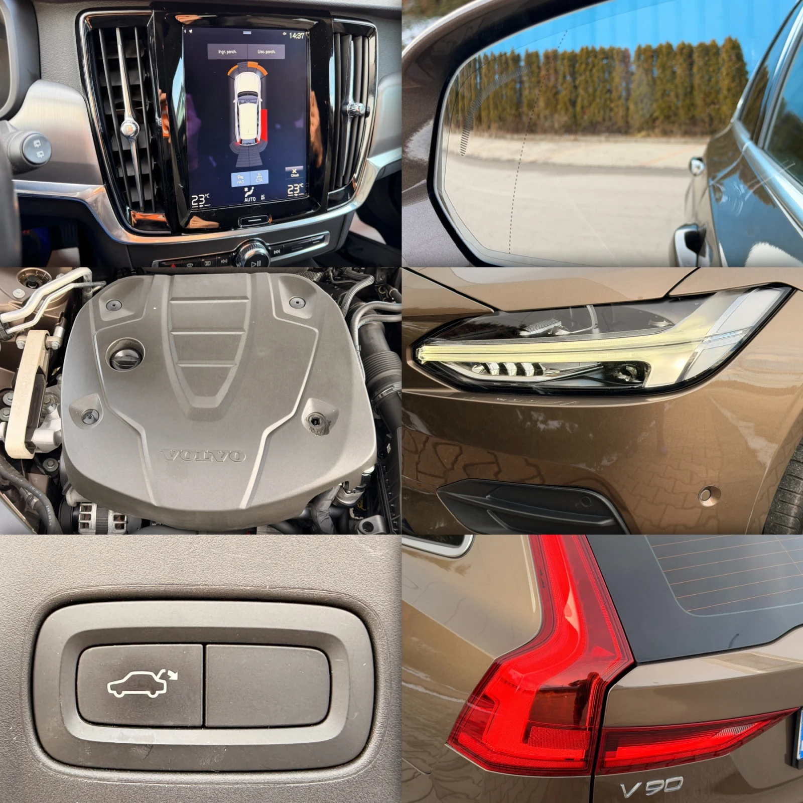 Volvo V90 2.0d-190KC-�������-����-LED-����-��������-199�.��- | Mobile.bg � ����������� 16