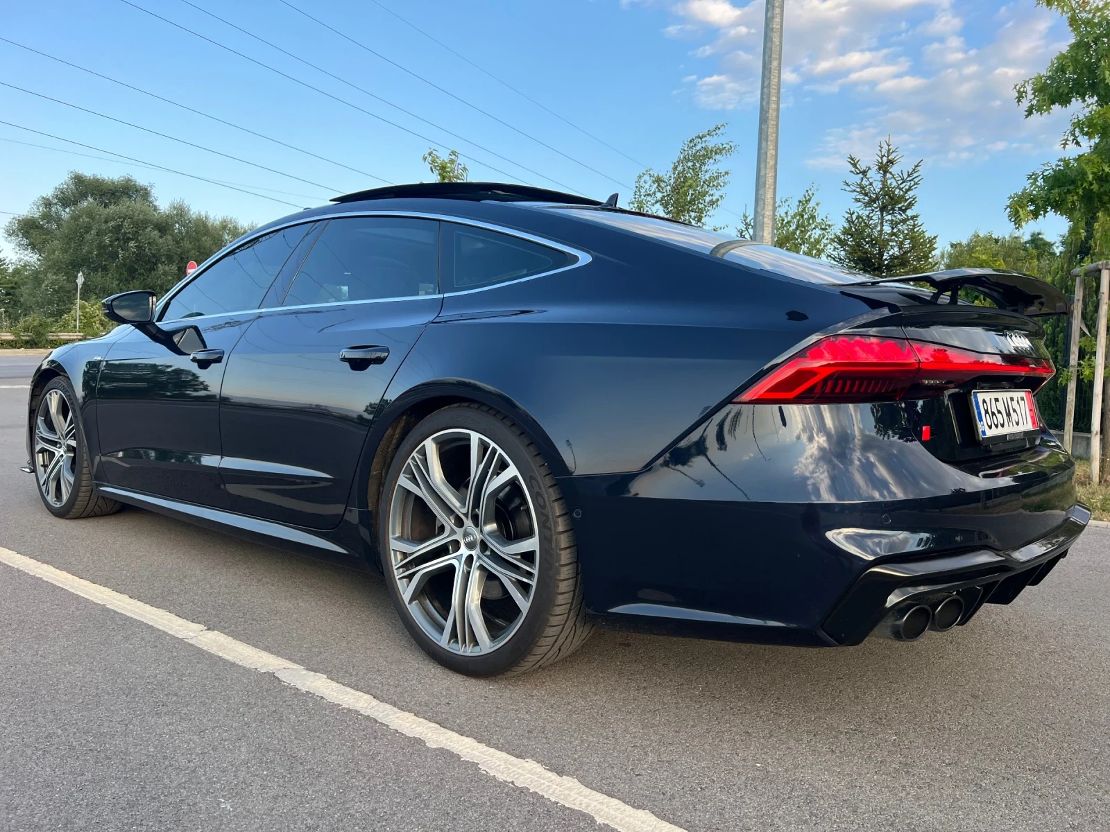 Audi A7 Уникат ! Фул екстри facelift Laser Bang and Olufse, снимка 10 - Автомобили и джипове - 55590231