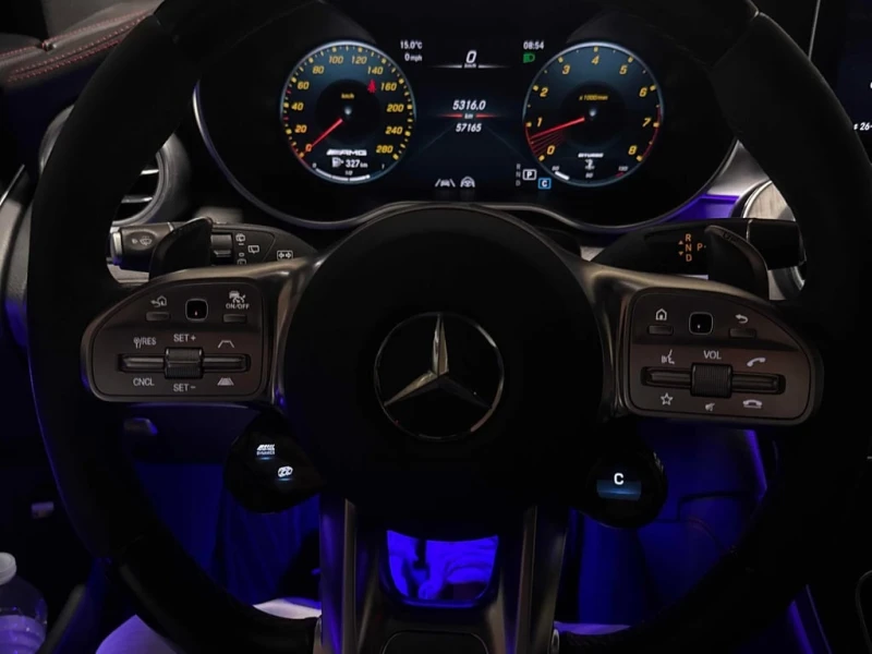 Mercedes-Benz GLC 43 AMG * CARFAX * КОМПЛЕКТ ГУМИ* ПАНОРАМА * ПОДГРЕВ, снимка 10 - Автомобили и джипове - 53225579