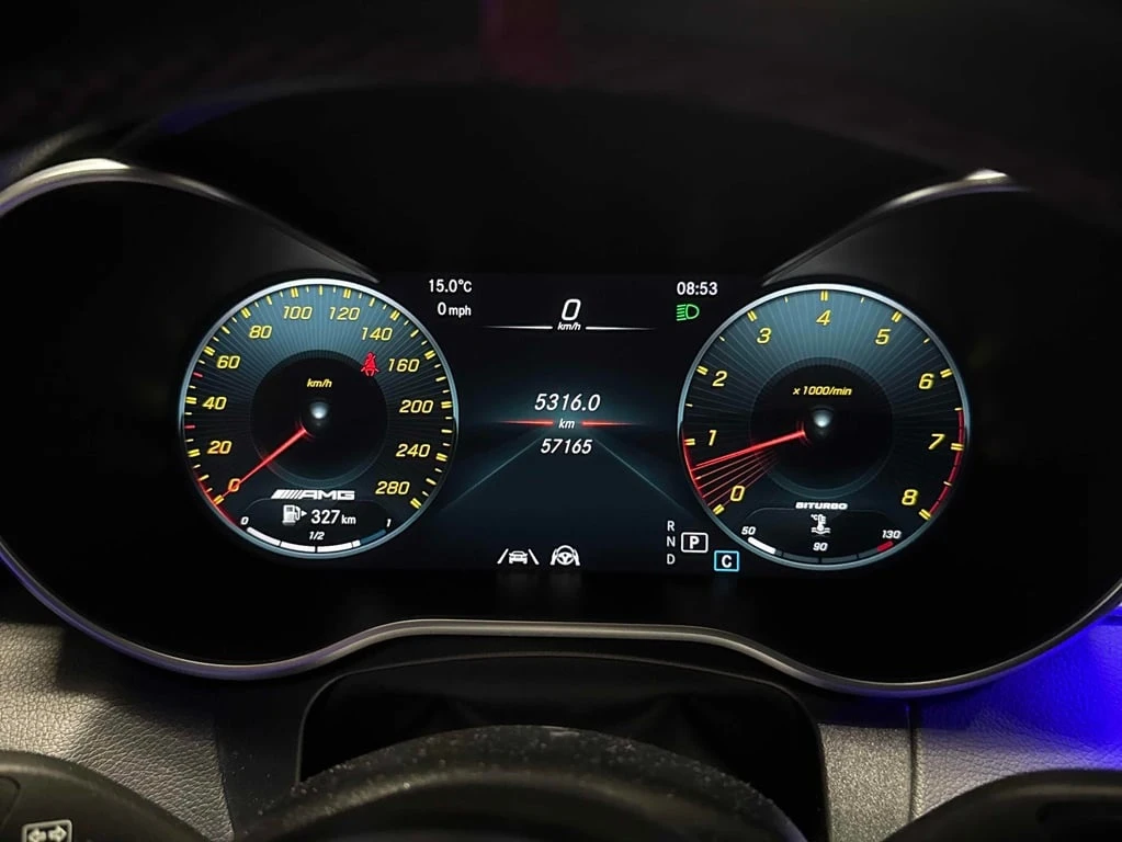 Mercedes-Benz GLC 43 AMG * CARFAX * КОМПЛЕКТ ГУМИ* ПАНОРАМА * ПОДГРЕВ - изображение 8